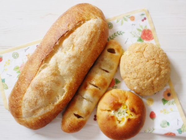 タキノベーカリー購入したパン