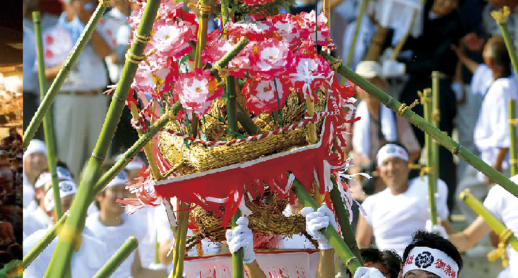 「けんか祭り」で有名な迫力溢れる「大原祇園祭り」開催！
