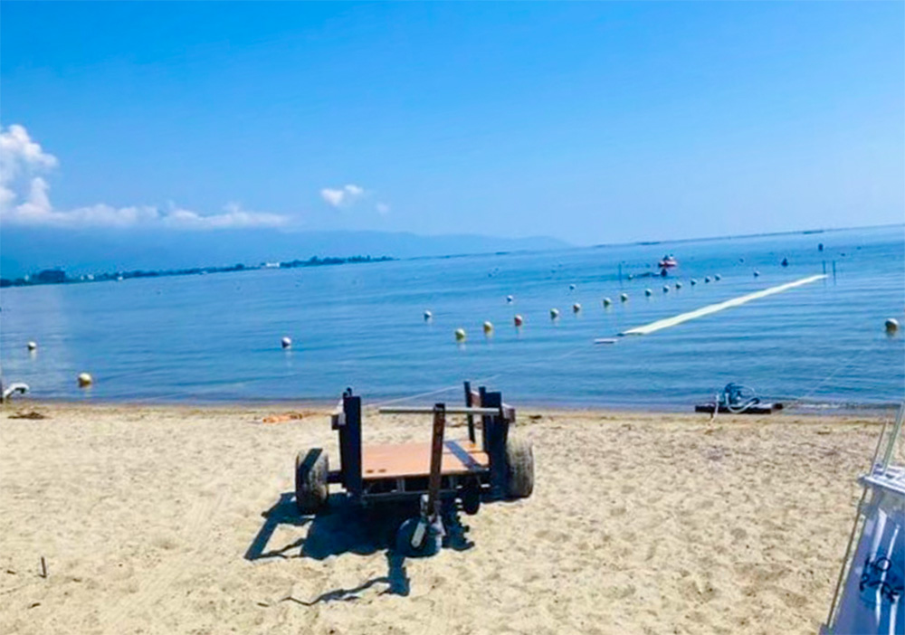 今年もアツい夏がやってきた！びわ湖の上を駆け抜けろ！ゴザ走り＠まの浜【大津】